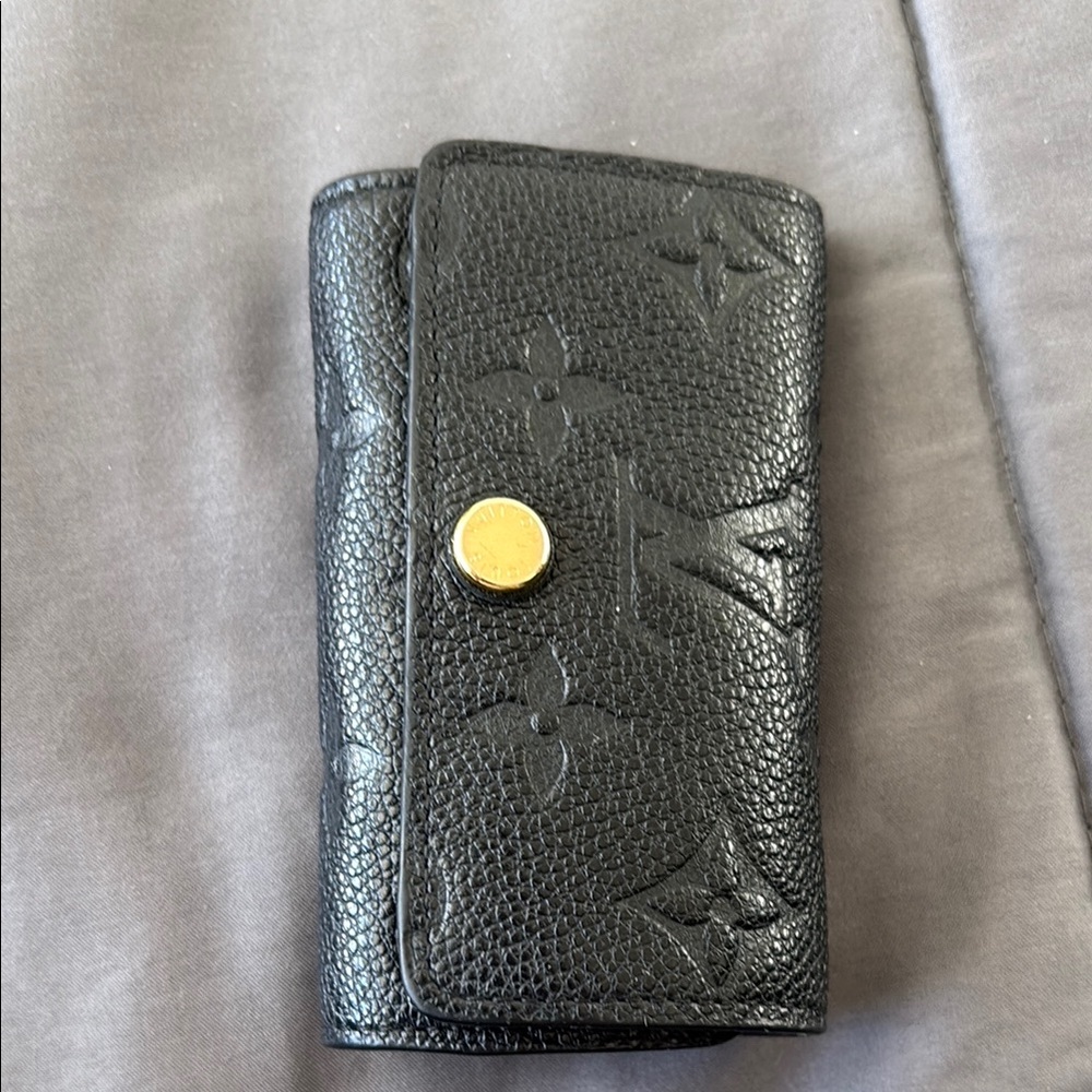 Louis Vuitton Black Monogram Key Case